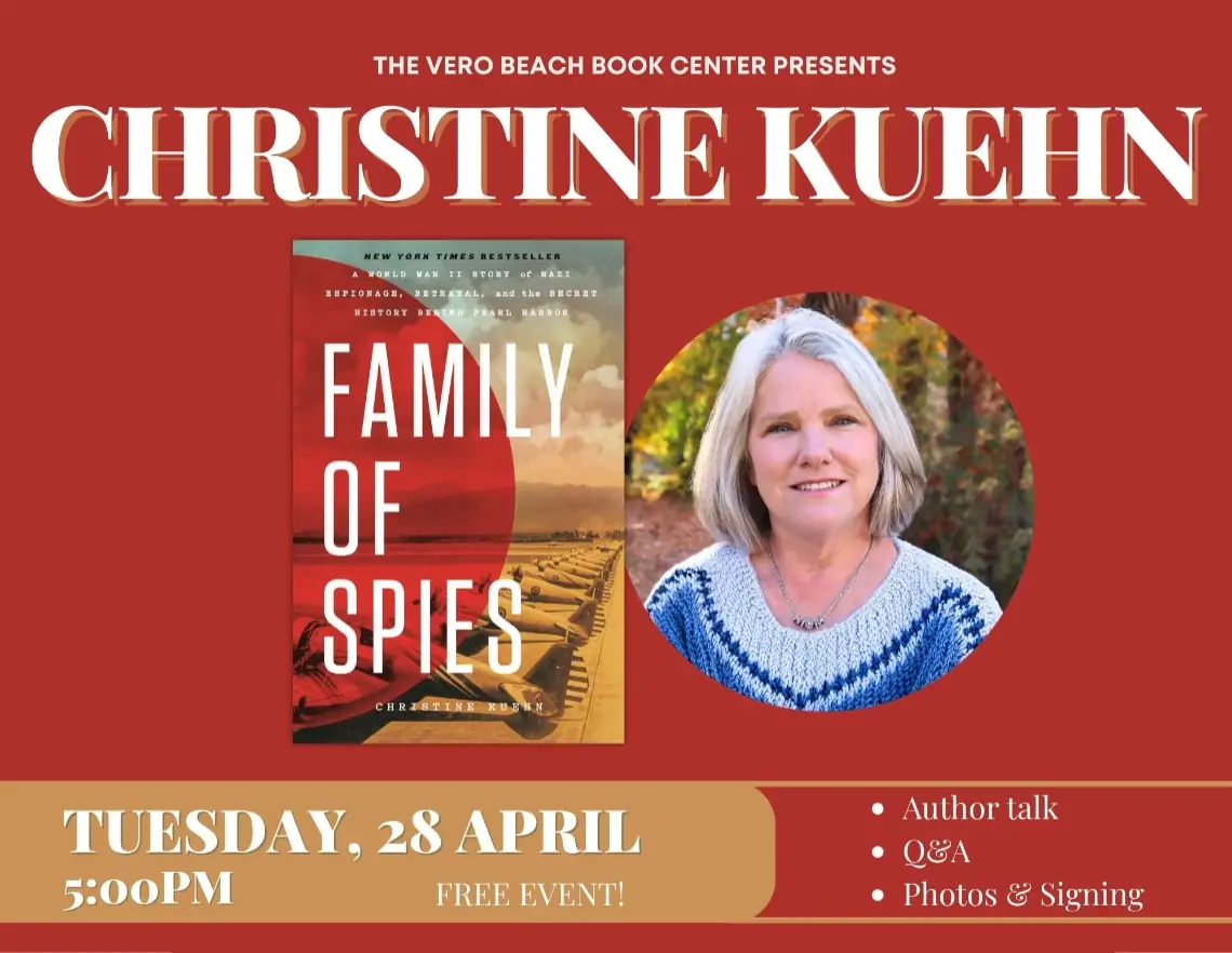 Christine Kuehn presenting Family of Spies